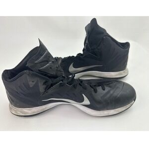 Nike Hyperquickness Basketball Shoes 652775-001 High Tops Black US Men's 14